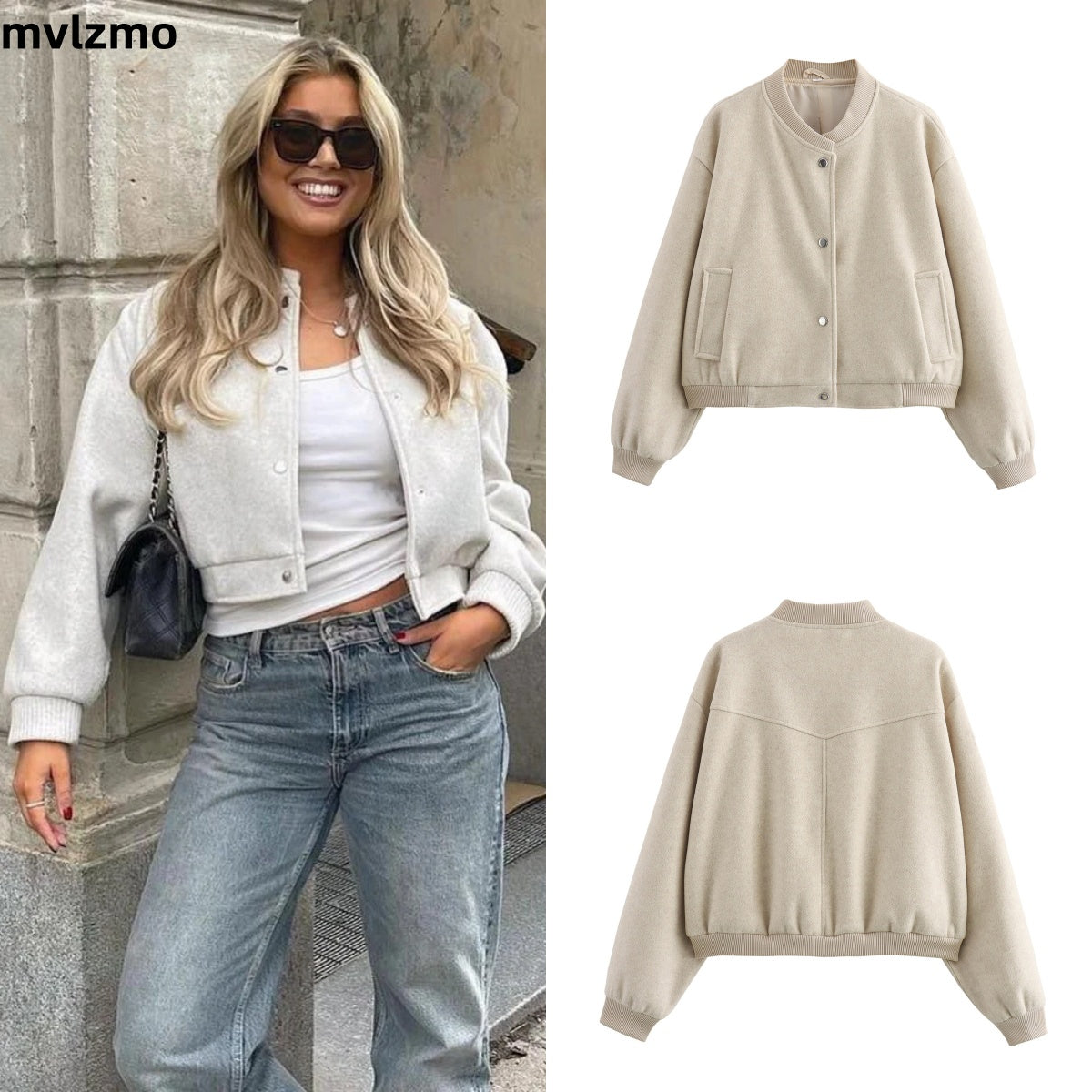 EmilyStore - Bomber chic donna